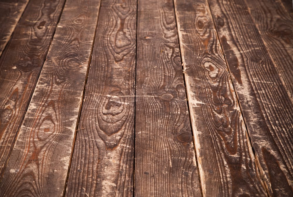 Scratches on wood floor