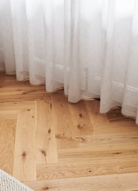 Herringbone parquetry timber flooring | Kustom Timber